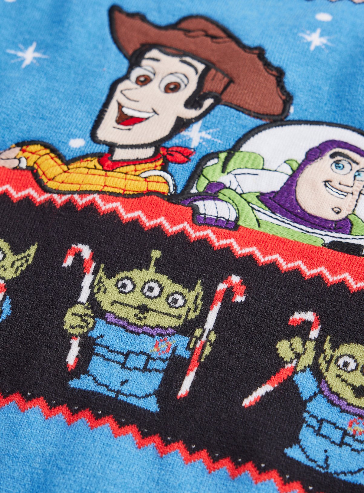 Disney Toy Story Christmas Knitted Jumper 2-3 years - Image 2 thumbnail